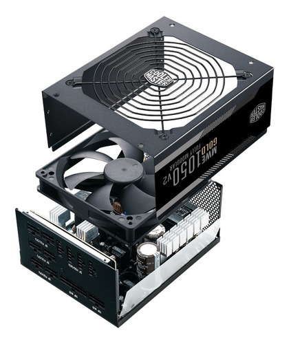 Imagen 10 de 10 de Fuente 1050w Coolermaster Mwe 1050 V2 80+ Gold Full Modular