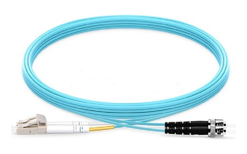 Patchcord Duplex Om3 Lc/pc - St/pc X 15 Mt Fibra Optica