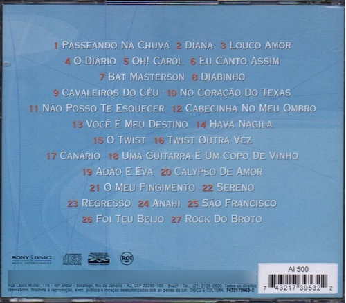 Cd Carlos Gonzaga Grandes Sucessos (lacrado) Versão do álbum Estandar