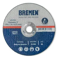 Comprar Disco De Corte Para Cortadora De Alta Velocidad Bremen 7617