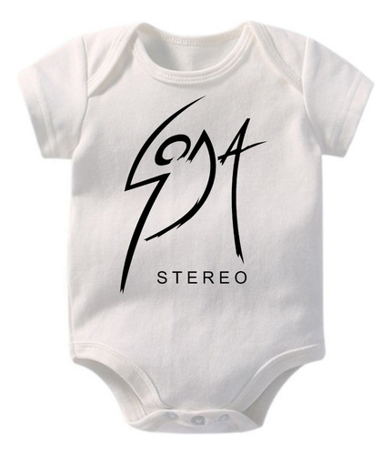 Body Bebe Logos Bandas De Rock, Varios Diseños, Manga Corta.