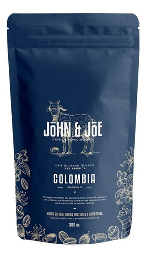 Cafe De Especialidad John & Joe Tostado Molido Doy Pack X3
