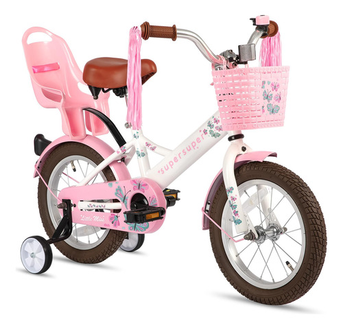Joystar Little Miss - Bicicleta Infantil De 16 Pulgadas Para