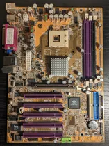 Comprar Mother Soyo Sy-p4vga Socket Intel 478 Bus 533\u002F400mhz Ddr Agp Marrón