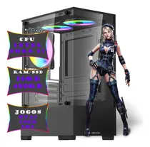Comprar Pc Cpu Gamer Core I7 3.8ghz 16gb Ssd 480gb Fonte 650w + Wifi