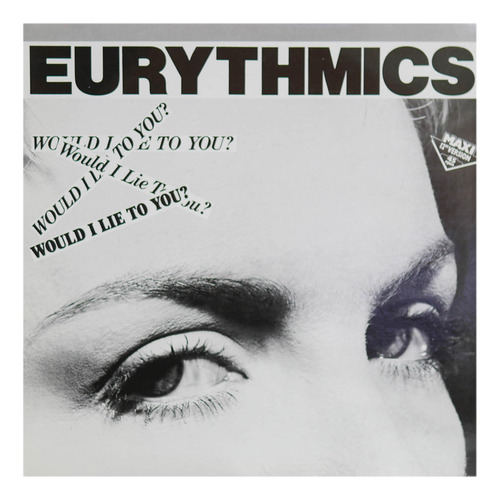 Eurythmics - Would I Like To You 12  Maxi Single Vinilo Usad