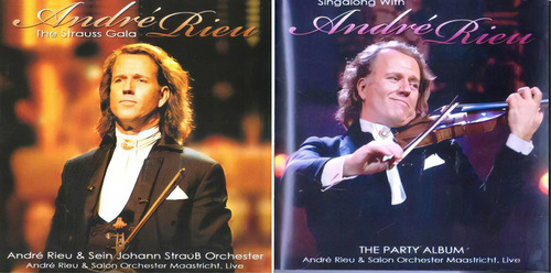 2 Cds André Rieu (the Strauss Gala + Singalong With