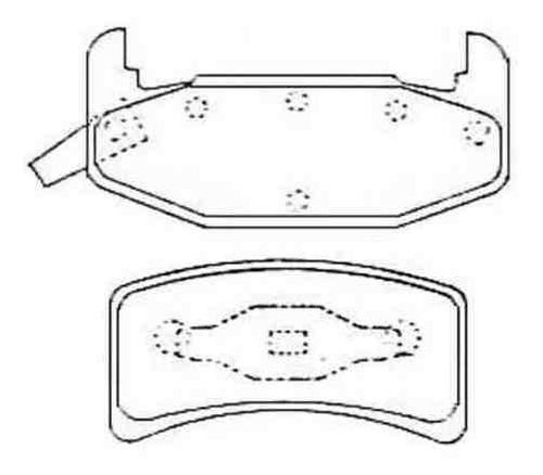 Pastilla De Freno Chevrolet Lumina 90/94 Trasera