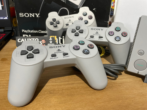 Playstation 1 Classic Mini Cinza (Usado)