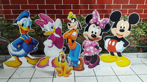 Mickey Mouse Disney Y Sus Amigos Figuras Clon Fiesta 