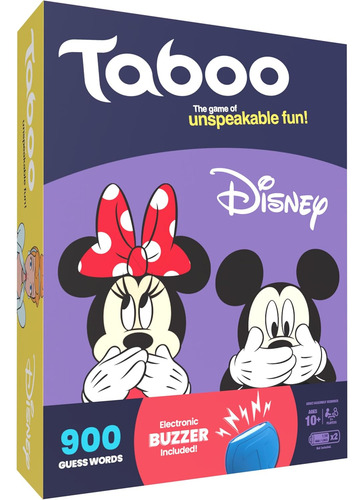 Tabú: Juego De Mesa Para Fiestas Edición Disney | Juego De P