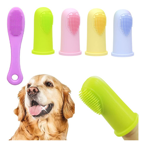 Juego De Cepillos De Dientes Para Perros (paquete De 4, Con