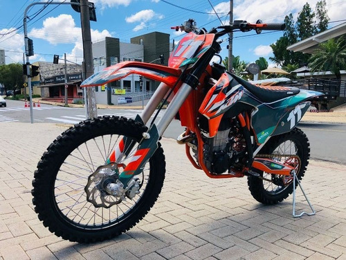 Imagem 7 de 15 de Ktm Sxf 450 - Partida Elétrica - 2015 Muito Nova !!!