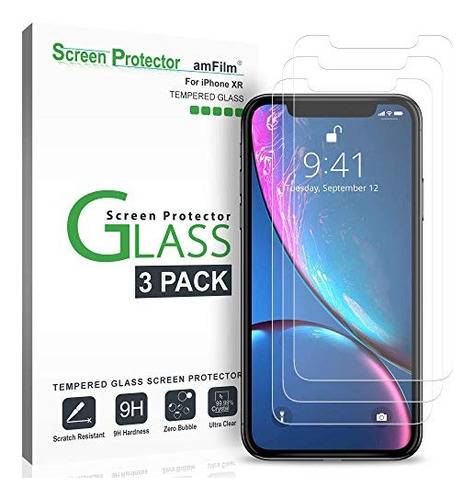 Protector De Pantalla De Cristal Templado Para iPhone XR 61