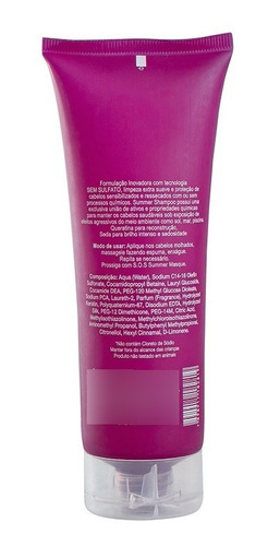 K.pro S.o.s. Summer Shampoo Sem Sulfato Hidratação 240ml