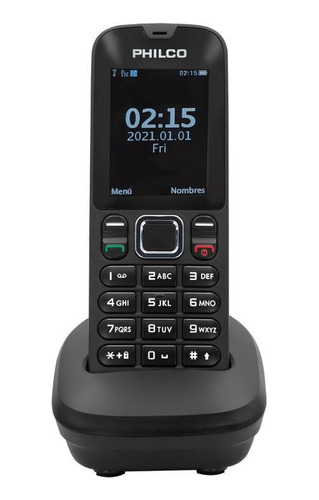 Teléfono Celular Inalámbrico Philco Dual Sim 3g Negro