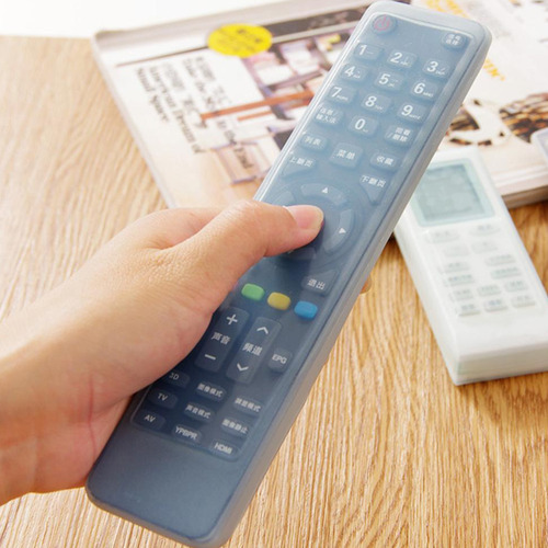 Imagen 3 de 9 de Funda Protectora De Silicona Impermeable Para Tv Transparent