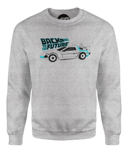 Sudadera Grapics Delorean Volver Al Futuro Sueter Retro