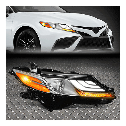 For 18-21 Toyota Camry Oe Style Right Side 3d Drl Full  Spd1