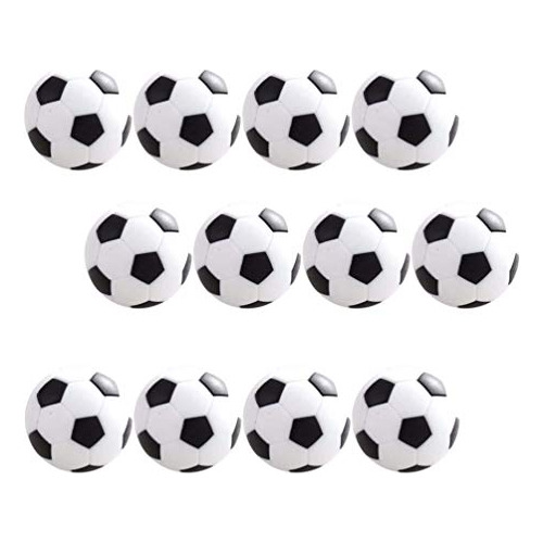 Besportble 12 Pcs Table Soccer 31mm Foosball Replacement Bal