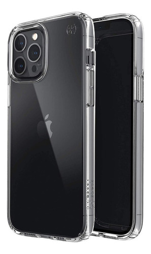 Case Speck Presidio Perfect Clear  Para iPhone 12 Pro 6.1