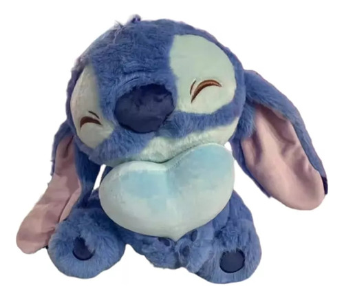 Hermoso Peluche Stitch Con Corazon Entrega Inmediata!!! Azul