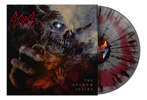 Vinilo: The Shadow Inside Silver, Red & Black Splatter