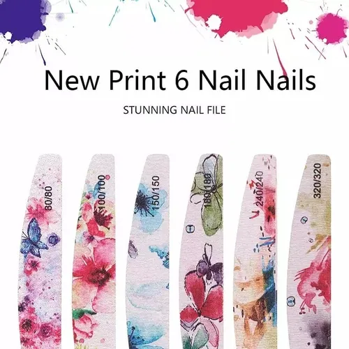 24 Limas Profesionales Estampadas Sunshine. Todos Los Granos
