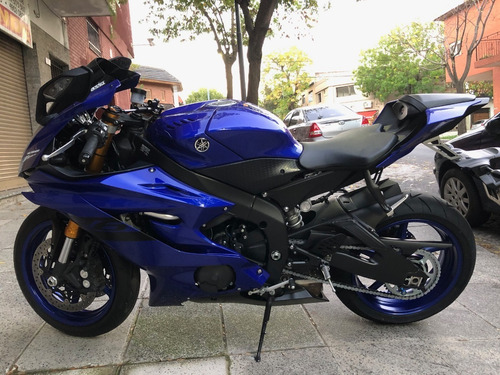 Yamaha Yzf R6 Año 2019 Azul R 6 Impecable !!!