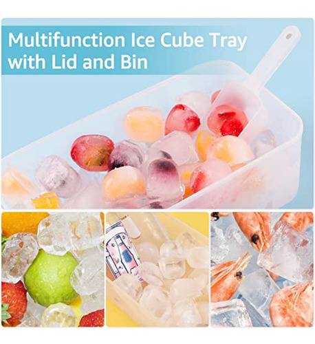 Rottay Bandejas Para Cubitos De Hielo (juego De 2), Máquina
