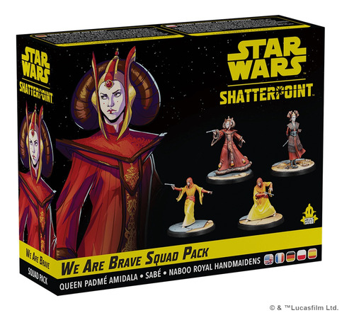 Starwars Shatterpoint  We Are Brave Squad Pack Español