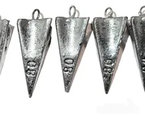 Comprar Plomadas De Colgar Pesca Pack 5 Unidades X 80g Tipo Punta.