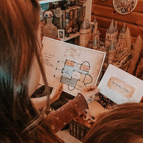 Sala Escape Room En Casa | Escuela Harry Potter | Imprimir