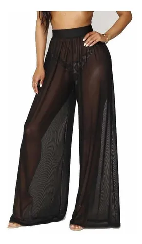 Mula Halar Jarra Pantalon Transparente Playa | MercadoLibre 📦