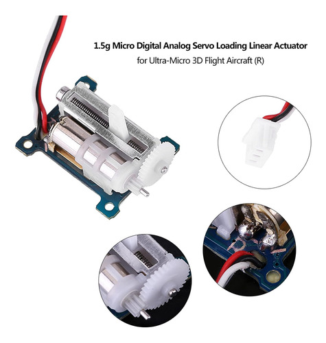 Servo Lineal Analógico Digital De 2 Piezas Micro Servo Linea