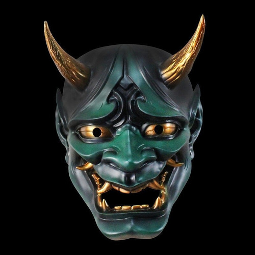 Mascarilla Facial Completa C Ks Monster Demon Oni Samurai Pr