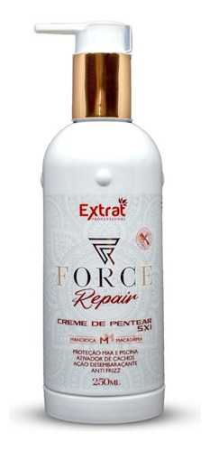 Creme De Pentear 5x1 Force Repair Extrat Professional 250ml