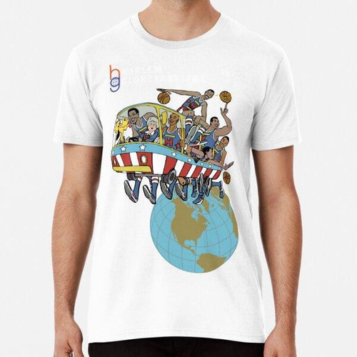 Remera Los Globetrotters De Harlem - 1971 Algodon Premium