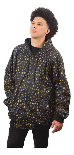 Campera Hombre Keel Over Sublimada Over Size Lv