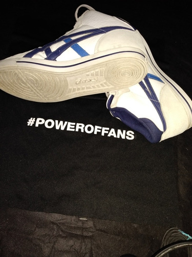 Tênis Asics Original Cano Médio Couro N*43