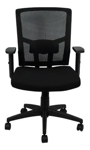 Silla Estambul Gerencial Base En Nylon Brazos Ajustables