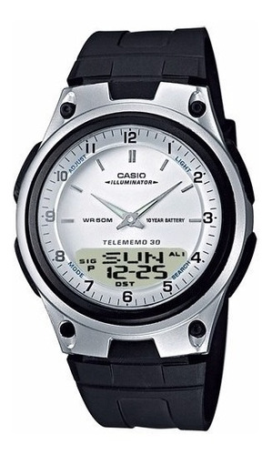 Reloj Casio Aw-80-7a Hombre Analógico