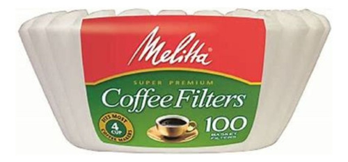 100 Filtros Para Cáfe Cesta Ecológico Melitta Hanseatik