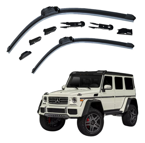 2 Plumas Limpiaparabrisas P/ Mercedes Benz G550 4x4 2017