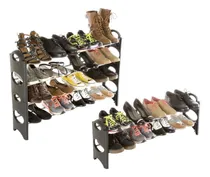 Comprar Zapatera Organizador Zapatos Estantes Armable 2 O 4 Niveles