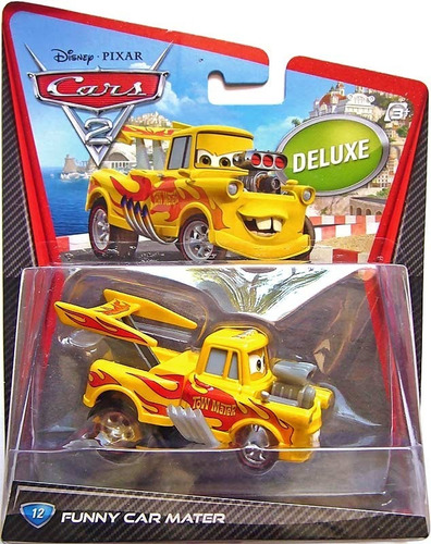 Disney Pixar Cars Mega Size (deluxe) 12 Funny Car Mater