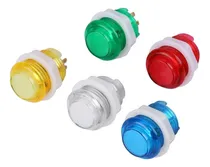 Comprar 5pc Botón Led Botones De Presión Iluminados Con Microswitch