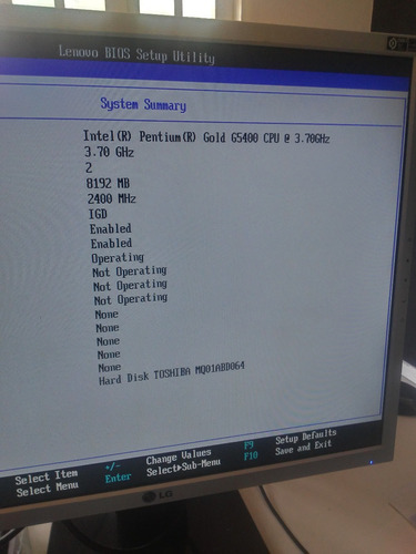 Thinkcentre M720s 8gb Ssd 240gb Pentium Gold 5400 3.7ghz