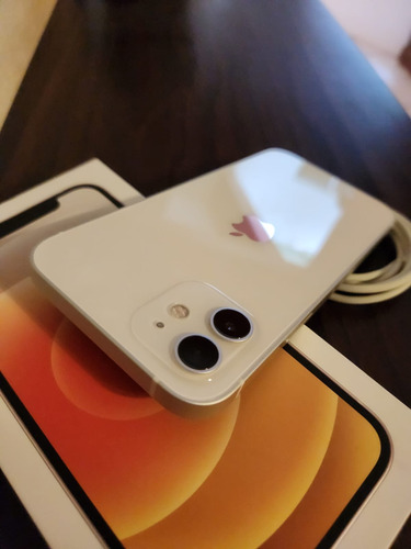 iPhone 12 64 Gb Blanco | Excelente Estado + Caja Y Cargador Original (Usado)