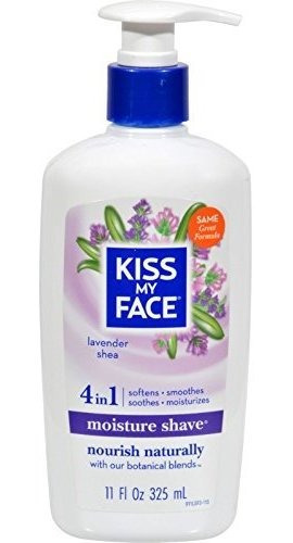 Kiss My Face Humedad Del Afeitado, Lavanda Y Shea 11 Oz